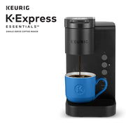 Keurig K-Express Essentials K25 Single Serve K-Cup Pod Coffee Maker, Black