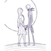 Studio Fun International ColorWorld Disney Tim Burton's Nightmare Before Christmas Coloring Book Kit (Hard Cover)