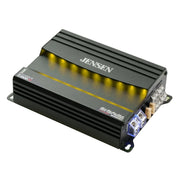 Jensen XDA94RB Class D 4 Channel Bridgeable Amplifier with 80 Watts x 4 RMS and 1000 Watts Peak Power and RGB Illumination & System Control via Bluetooth App