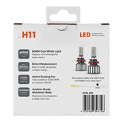 Sylvania H11SL.BX2 H11 LED Fog Light & Powersport Bulb, 2 Pack