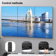 Combos 3x3 HDMI Video Wall Controller, 4K UHD 3840x2160@30Hz Input, 9 HDMI Outputs, 13 Splicing Modes, 180 Screen Rotation