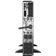 APC Smart-UPS X 2200VA Rackmount UPS, 1980W Pure Sine Wave, 2U Rack/Tower Convertible, 8 Outlets, Line-Interactive, 120V, SMX2200RMLV2U
