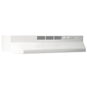 Broan 413001 ADA Capable Non-Ducted Under-Cabinet Range Hood, 30-Inch, White