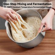 YuChanluck YC-008 Electric Dough Mixer, 7.4QT Large Capacity with Constant Temperature Fermentation