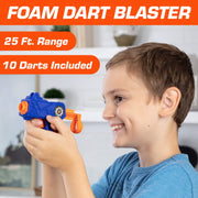 USA Toyz AstroShot Zero GS Foam Blaster Set with Floating Ball and Flip Targets, Nerf Compatible, Multi Color, UT-ASZEGS-MUL