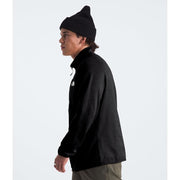 The North Face Canyonlands Full Zip Men's Fleece Jacket, Sustainable Recycled Polyester Blend, TNF Black, Large, NF0A5G9V