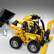 LEGO Technic Backhoe Loader Construction Building Toy, 104 Pieces