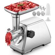 AIRMSEN R-080 Electric 3 in 1 Meat Grinder, 2500W Motor, Stainless Steel, Sausage and Kubbe Maker Kit