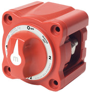 Dock Edge 6007 Blue Sea Systems m-Series Mini Selector Battery Switch, Red