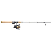 Penn Battle IV Travel Spinning Fishing Rod and Reel Combo, 7ft Medium Graphite Composite Rod, 4000 Size Reel, CNC Gear Technology, HT-100 Carbon Fiber Drag System, Soft Travel Case, Spare Spool, BTLIV4000703MTRVL