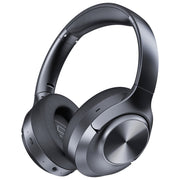 IKT Hybrid Active Noise Cancelling Over Ear Headphones, Bluetooth 6.0, 6 EQ Modes, Bass Boosted, Transparency and Game Mode, 100H Battery Life, Black