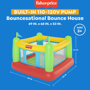 Fisher-Price Indoor Bouncer with Built-in Pump