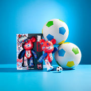 Kuma Paws Supa Kuma Paw 9.5 in World Cup Soccer Edition Multicolor Collectible Vinyl Figure