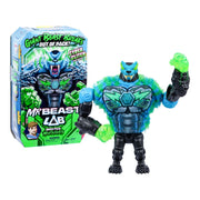 MrBeast Lab 13364 Mega-Tech Mutator Cyber Glitch Poseable 9-Inch Action Figure