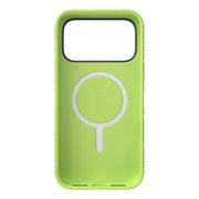 Speck CandyShell Grip +MS Case for iPhone 17 Pro Max, Dual-Layer Protection, MagSafe Compatible, Neo Drab and Glow Green
