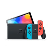 Nintendo HEGSKABAA Japanese Edition Nintendo Switch OLED (Sw Oled) Model w/ Neon Red & Neon Blue