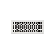 Signature Hardware 435720 Appert Steel Floor Register - White 4