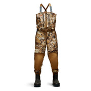 Sitka Delta Zip Wader, Waterproof GORE-TEX Fabric, Lacrosse Aerofoam Insulated Boots, Reinforced Knee and Shin Pads, Adjustable Suspension, Optifade Marsh, XX Large 10, 50260-WL-XXL-10