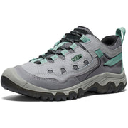KEEN Targhee IV Vent Durable Breathable Hiking Shoes for Women, Alloy/Granite Green, 9.5M, 1029000