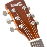 RockJam AG-1N-SK Full-Sized Acoustic Guitar Kit (Natural)