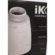 Goizper IK Foam Pro 2 Pump Spray Foamer, 50 oz, Black and White, High Precision Foam Sprayer for Cleaning and Disinfection, 81676
