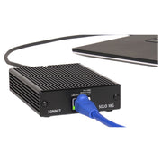 Sonnet Technologies Solo 10G Thunderbolt 3 to 10GBASE-T Ethernet Adapter, Fanless, RJ45, Black, SOLO10G-TB3