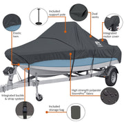 Classic Accessories StormPro Center Console Boat Cover - Charcoal - 98