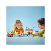 LEGO 6470506 DUPLO Peppa Pig Supermarket Toy for Toddlers with 4 Figures Included, Creative Building Set 10434