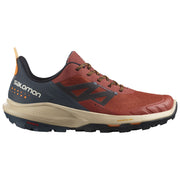 Salomon L47219900 Outpulse GORE-TEX Hiking Shoes for Men - Burnt Henna/India Ink/Tumeric - 9.5M