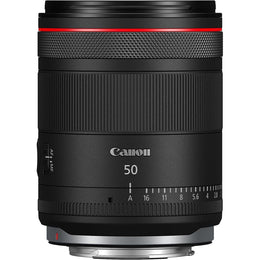 Canon RF 50mm F1.4 L VCM Hybrid Prime Lens with Manual Iris Control, Dust-Resistant, Black, 6908C002
