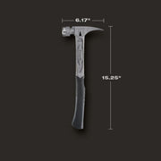 Stiletto TIB14RSC TiBone 14 Oz. Smooth-Face Mini Framing Hammer with Titanium Handle