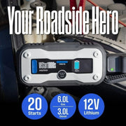 Westinghouse Portable 10,000mAh Jump Starter & Power 10,000mAh Bank