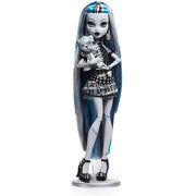 Mattel HKN29 Monster High Doll, Frankie Stein in Black and White