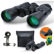 LAKWAR X99422-1 20x50 Binoculars for Adults,HD Binoculars with Low Light Night Vision, Clear FMC BAK4 Prism Lens, Binoculars for Hunting Birds Watching Traveling Stargazing Outdoor Sport
