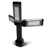 STKR Concepts Tri-Mobile Work Light, 2000 Lumens, Rechargeable, Black, Model 12680