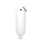 Ozark Trail Inflatable Boat Bumper, 5.5 x 20 in, White, Durable PVC Marine Fender with Reinforced Ribs and Versatile Hanging