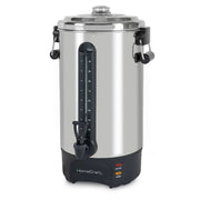HomeCraft HCCU100SS Quick-Brewing 1500-Watt Automatic 100-Cup Coffee Urn, Stainless Steel