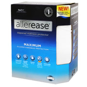 Aller-Ease 8914WM Maximum Allergy Relief Zippered Mattress Protector, Queen