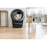 Whisker Litter-Robot Waste Drawer Liners, Heavy Duty Leakproof Plastic, Clear, Unscented, 25 Pack, 92423590