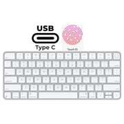 Apple MXCK3LL/A, A3118 Magic Keyboard with Touch ID, White (USB-C)