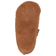 Minnetonka Moccasin Front Strap Booties - Brown - 5 Toddler