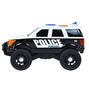 Maxx Action Large Police SUV Toy Vehicle with Motorized Engine, LED Flashing Lights, Realistic Sirens, Soft Grip Tires, 12 Inch UIWM4.3MB08CM3B52M