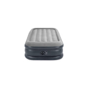 Intex 64131ED Dura Beam Deluxe Pillow Raised Airbed Mattress with Built In Pump, Twin