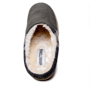 Minnetonka 40134 Moccasin Tahoe Slide Slippers for Ladies - Grey Multi - 6M