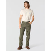 Carhartt Rugged Flex Relaxed Straight Rigby Dungaree Work Utility Pants, Moss, 33W x 30L, 102291-MOS