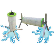 Bridge Cutters SpinDoc Pro Pool Filter Cleaner, Tornado Cyclonic Action, Compatible with 3, 4, 6 Inch Filters, Lightweight Portable Design, FS001