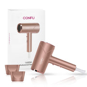 CONFU KF-3139 1600W Portable Lightweight Blow Dryer, with 2 Concentrator Nozzles and for Home Travel