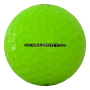 Titleist Velocity Golf Balls, High-Speed LSX Core, 350 Octahedral Dimples, Green, 12 Pack, T8427S-MNA
