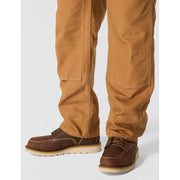 Carhartt Iconic B01 Firm Duck Double-Front Dungaree Work Utility Pants, Carhartt Brown, W33 x L32, 106679