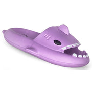 NORTY Unisex Shark Slide Sandals Lightweight EVA Cloud Slippers Open Toe Black Size 7.5/8M 42387-7.5/8M